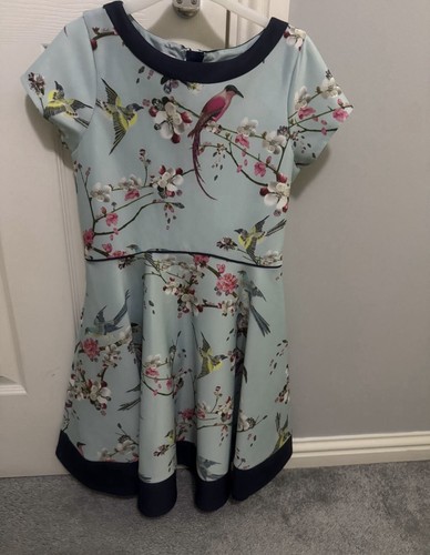 Girls ted baker dress blue - baker, age