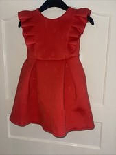 Ted Baker Girls Red Frill