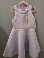 ted baker girls dress purple